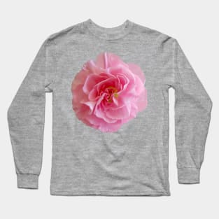 Pink Carnation Floral Photo Long Sleeve T-Shirt